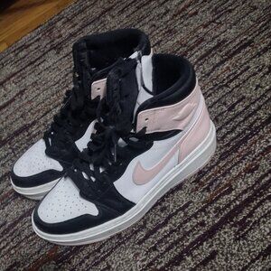 Nike Jordan 1 elevate high pink and black shoes